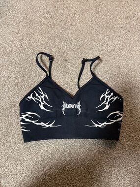 Civil Regime No Tomorrow Black Seamless Bra